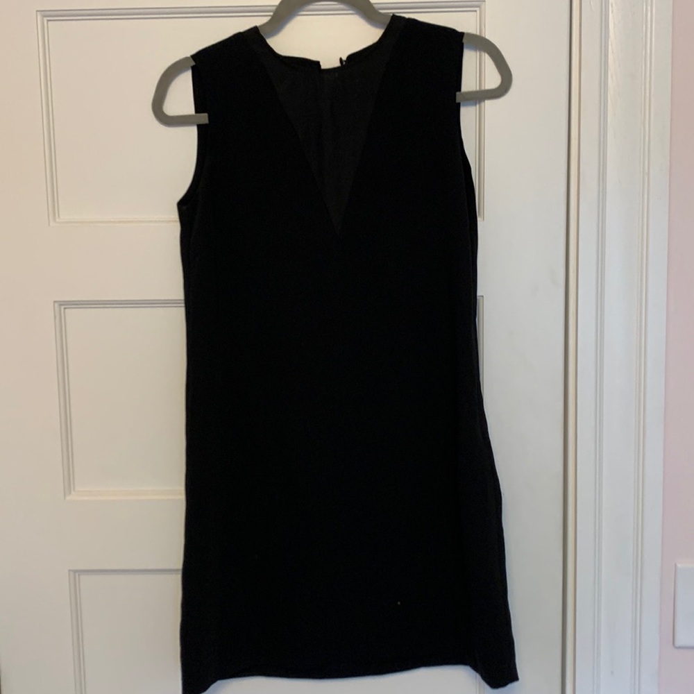 Black Dress with mesh top